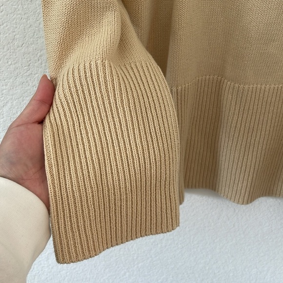 GAP | Crew Neck Knit Sweater | Neutral Ivory | Sz L - Picture 7 of 10